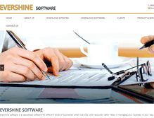 Tablet Screenshot of evershinesoftware.com